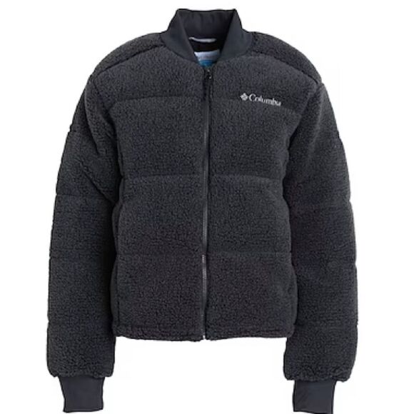 Columbia Jackets & Blazers - COLUMBIA NWT women’s puff novelty Sherpa jacket Grey